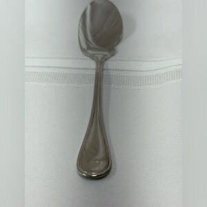 Christofle silver plated sauce spoon